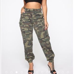 NWT Fashion Nova **Camo Pants